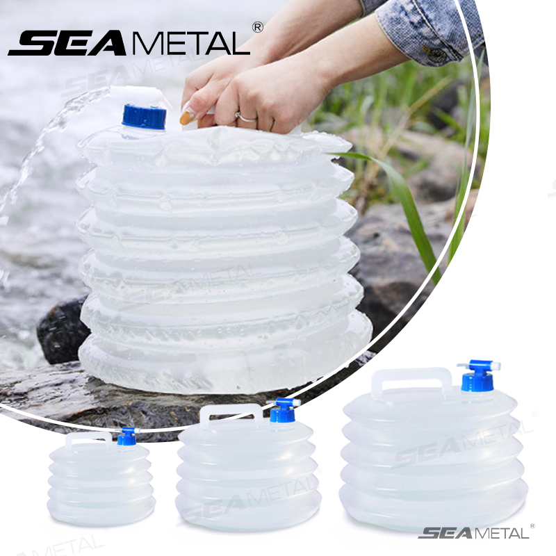 Water Bottle Collapsible - Складное ведро SEAMETAL 5-15 л для