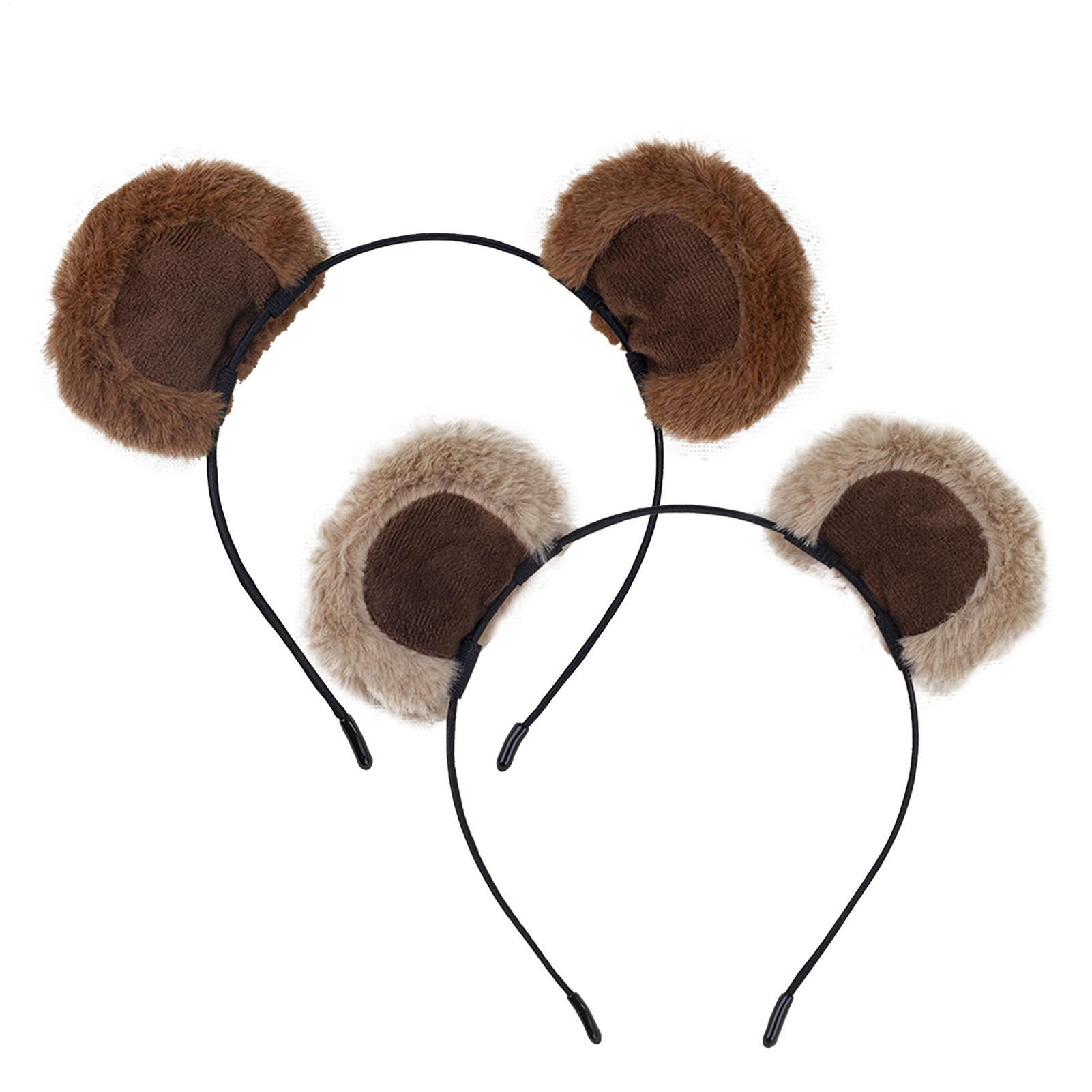 Travel Accessories For 6 Year Old - Плюшевые повязки на голову с ушками