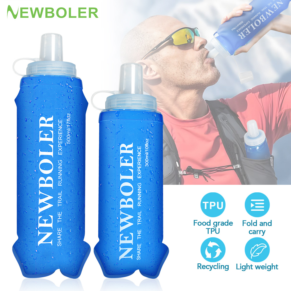 Water Bottle Collapsible - NEWBOLER 300/500 мл бутылка для воды