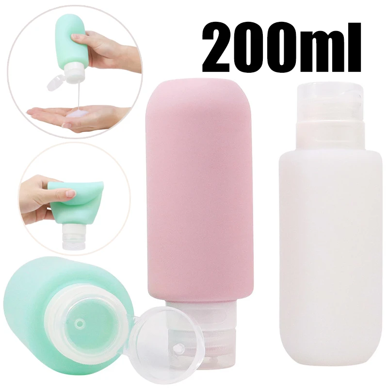 Travel Accessories Wholesale - 200 мл силиконовая бутылка многоразовая бутылка