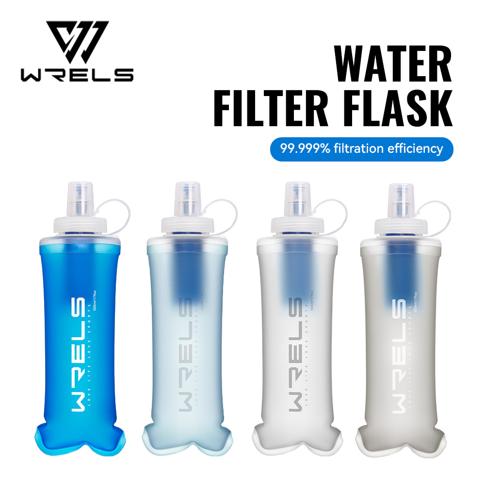 Water Bottle Collapsible - Бутылка для воды WRELS с фильтром,