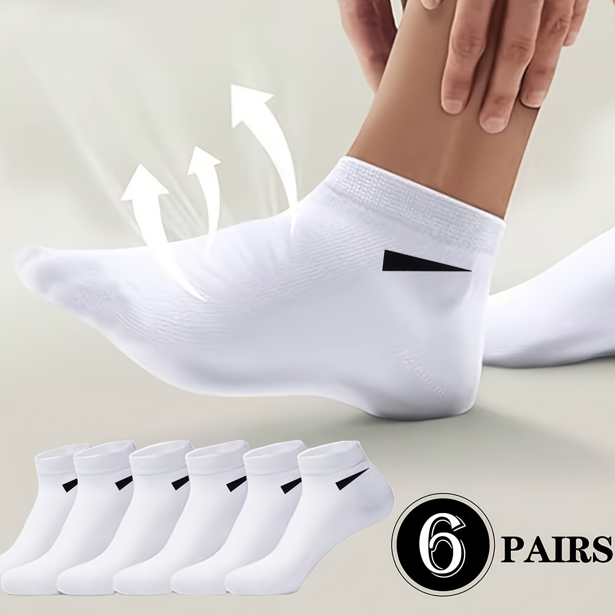 Travel Accessories Comfort - 6/12 унисекс, невидимые носки с низким