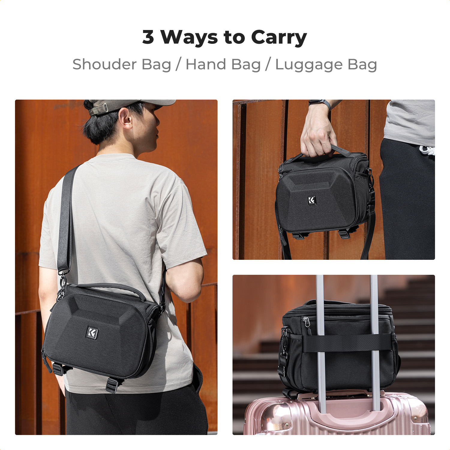 Легкая и прочная сумка-слинг д – обзор и цена Camera Bag Travel