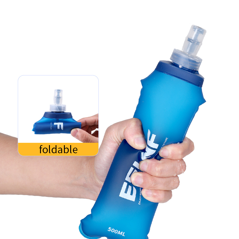 Складная бутылка для воды 500  – обзор и цена Water Bottle Collapsible