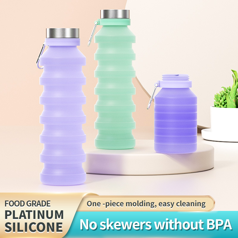Складные силиконовые бутылки д – обзор и цена Water Bottle Collapsible
