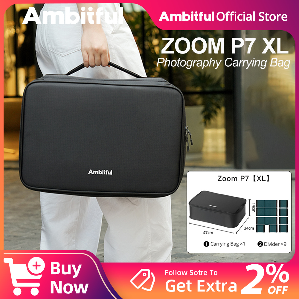 Ambitful ZOOM P7II XL Сумка дл – обзор и цена Camera Bag Travel