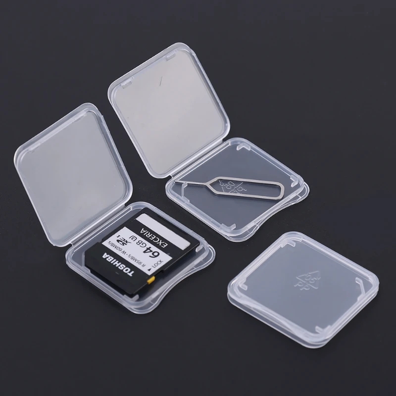 20/10/5/1 шт., прозрачный защи – обзор и цена Sim Card Holder Case
