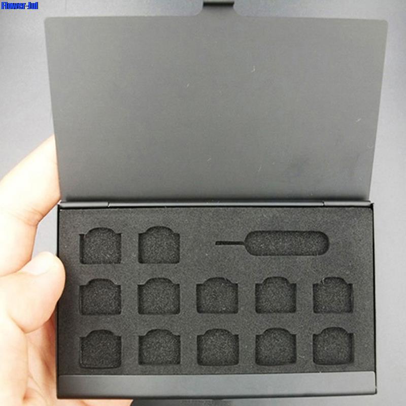 12-слотов-NANO + 1-слотовый-ко – обзор и цена Sim Card Holder Case
