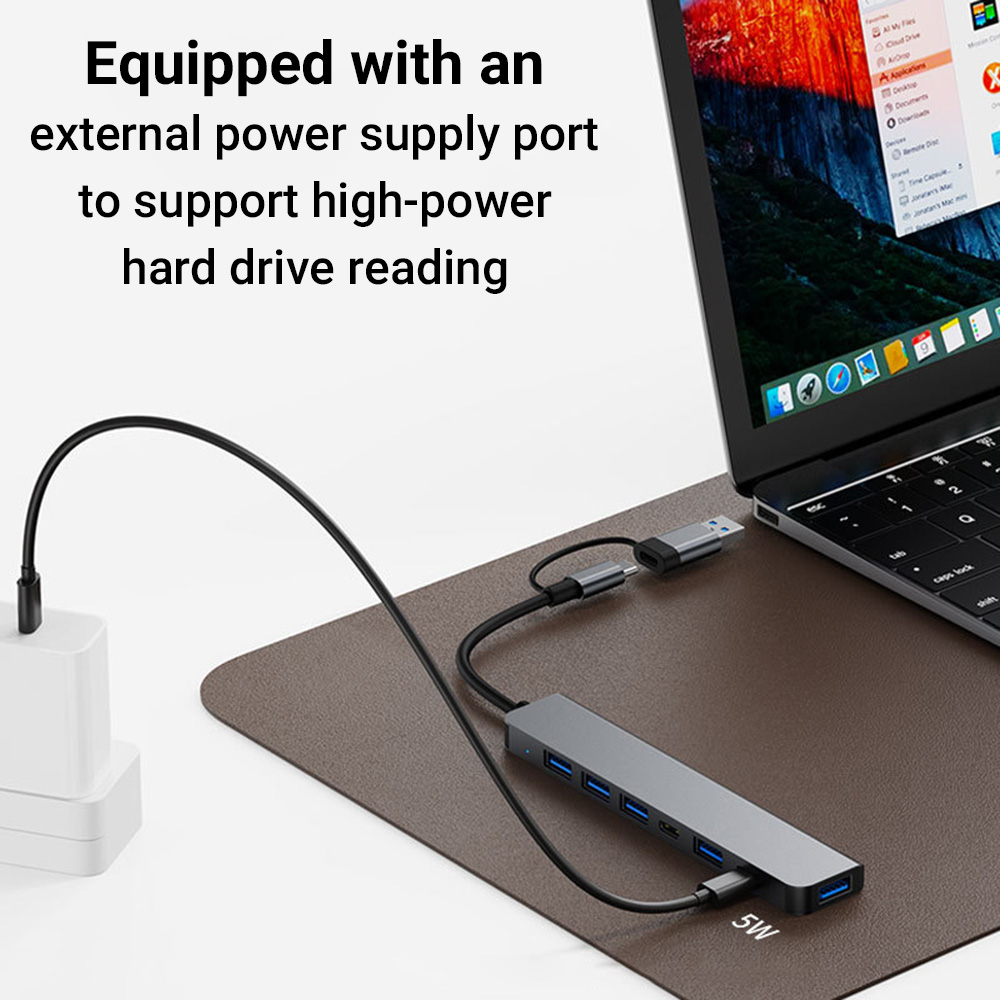 Многофункциональный USB-хаб 7- – обзор и цена Travel Accessories You Need