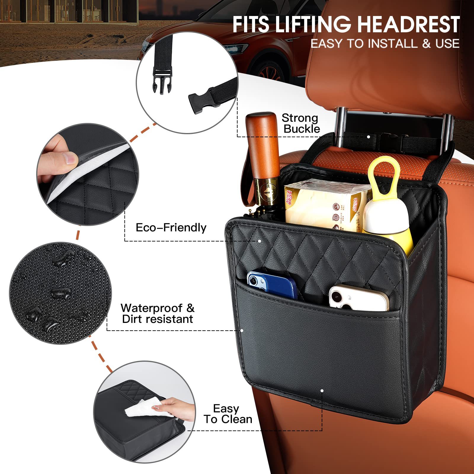 Подвесной органайзер для хране – обзор и цена Travel Accessories For Car