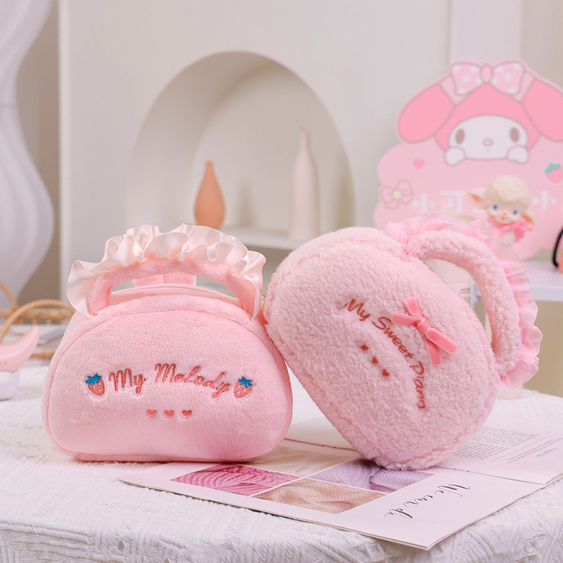 Плюшевая косметичка My Melody, – обзор и цена Camera Bag Travel