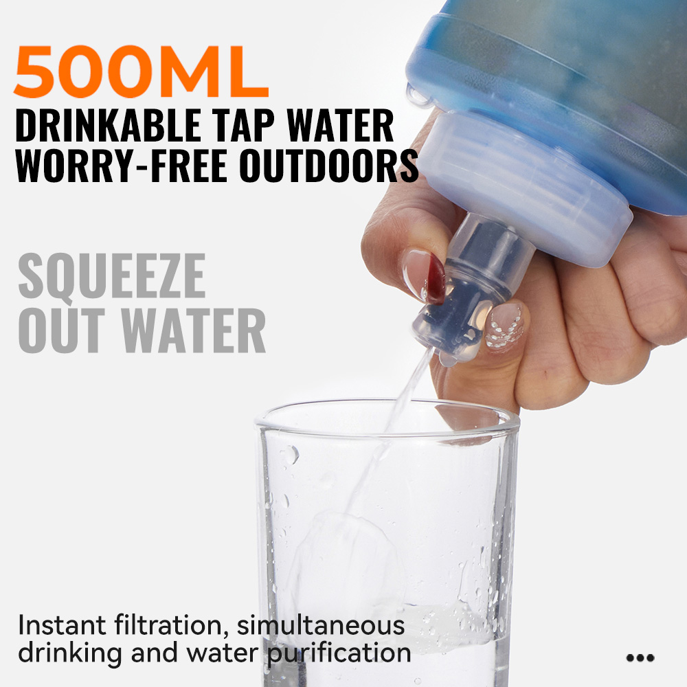 Бутылка для воды WRELS с фильт – обзор и цена Water Bottle Collapsible