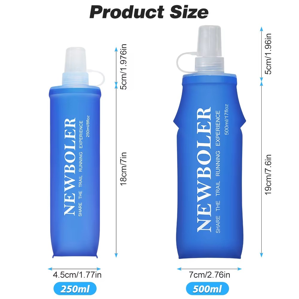 NEWBOLER 250 мл/500 мл складна – обзор и цена Water Bottle Collapsible